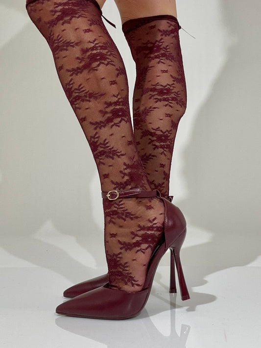 Décolleté Damy Bordeaux